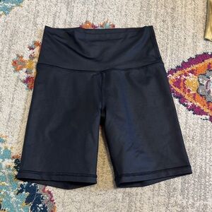 Aerie Black Women's High-Waisted Biker Shorts Size Small
